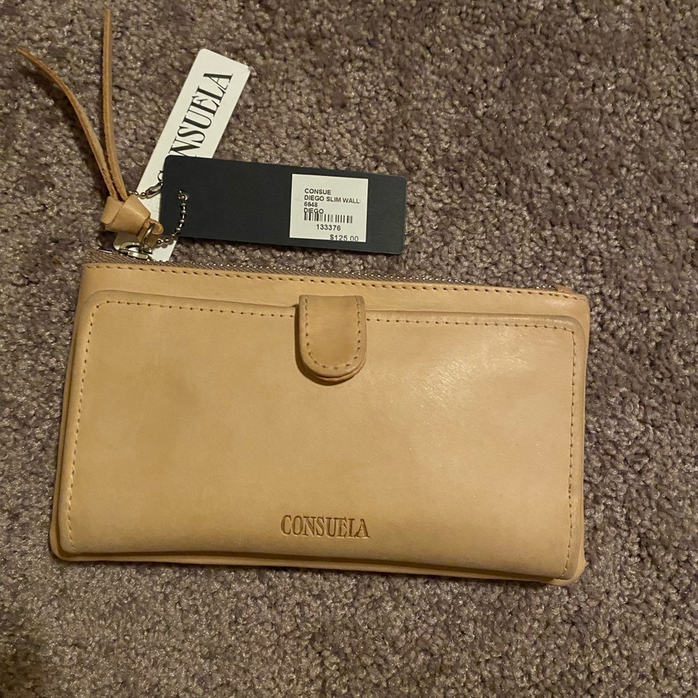 Consuela Slim Wallet Diego NWT